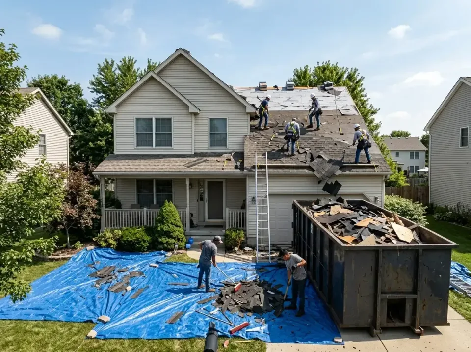 roof-replacement-debris-remova-004 — frequently asked questions, Cheapest Dumpster Rentals in Day Heights, OH